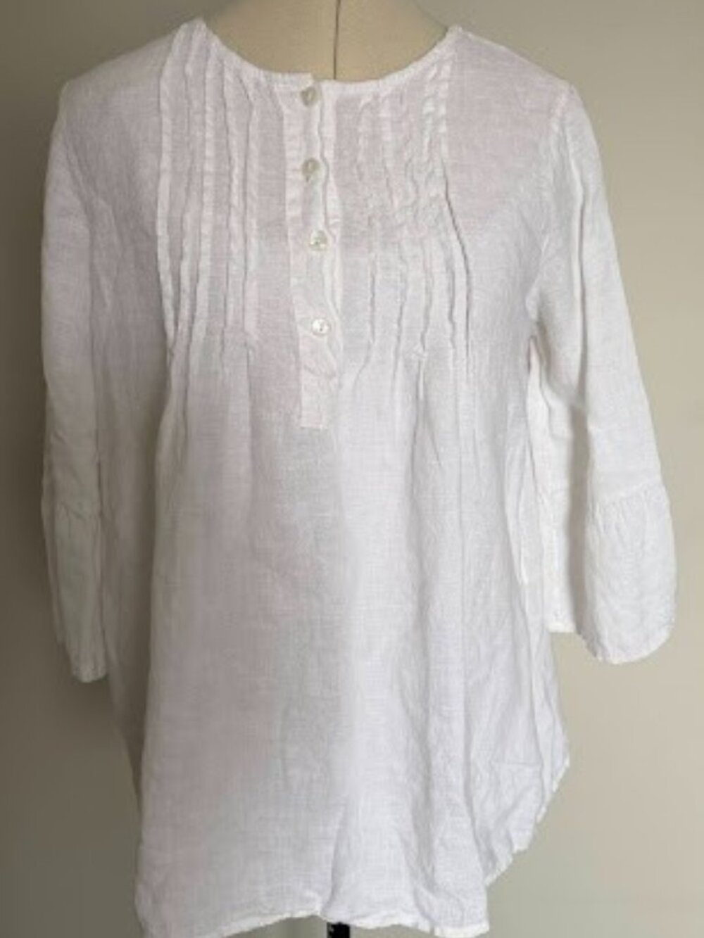 Valentina Naldy white blouse -tops size S